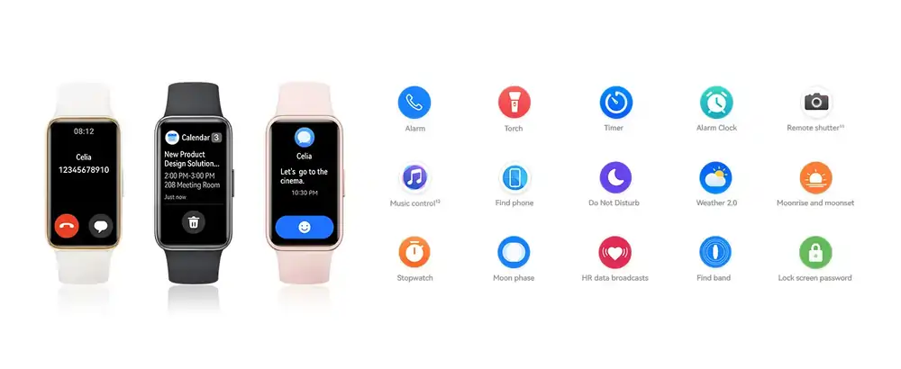 HUAWEI Band 9 funkciók